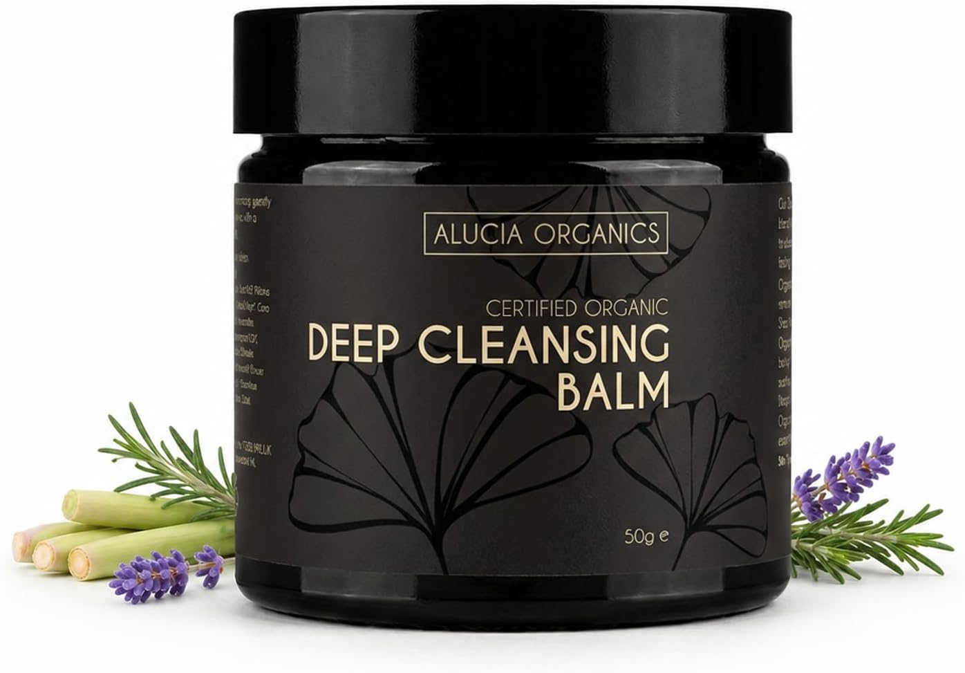 Deep Cleansing Balm 50g Organic Makeup Remover | Removes Makeup Using a Hot Cloth Method with a Gentle Cleansing Formula for Normal Dry and Mature Skin