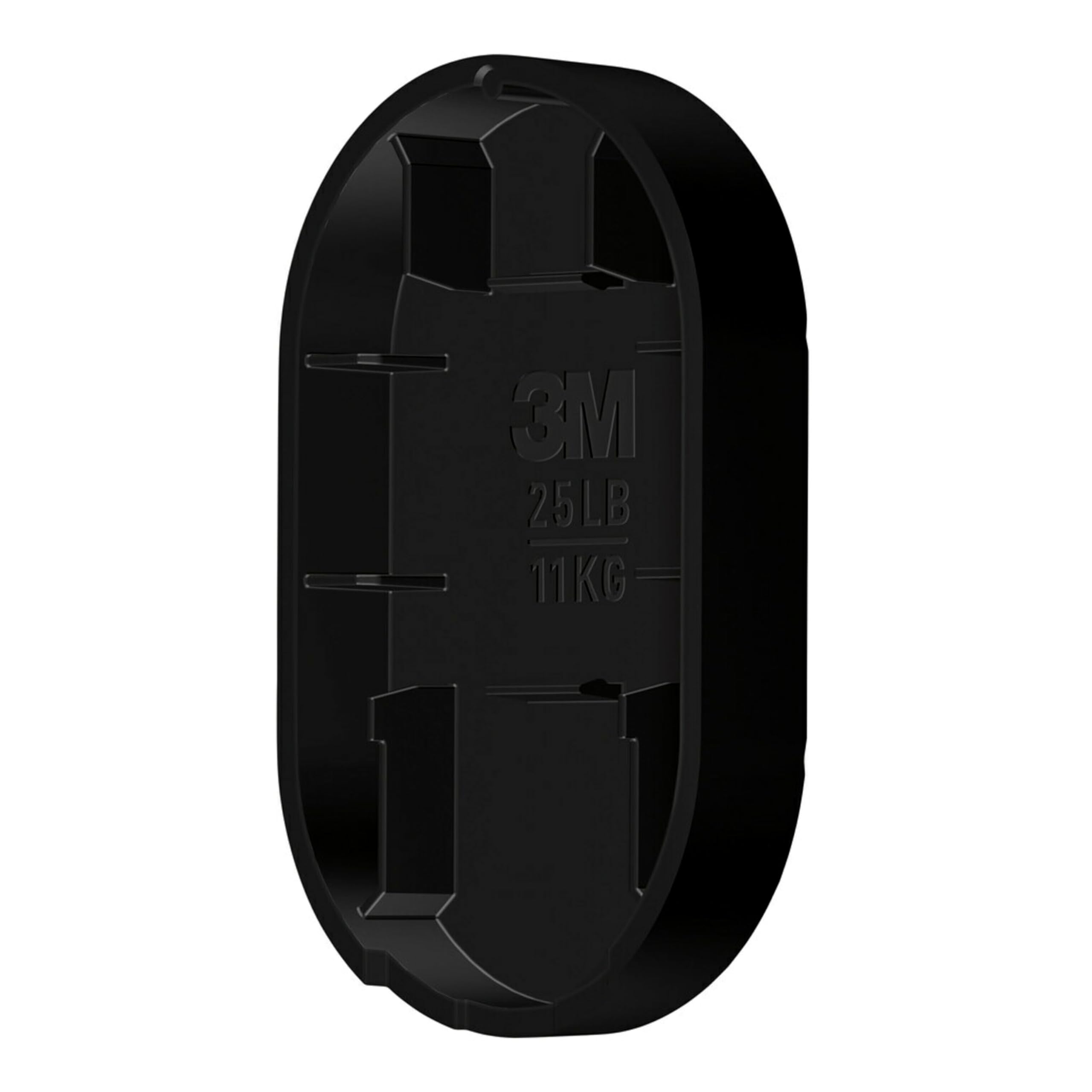 3M Claw (TM) 25 libras. 2 ganchos negros para paneles de yeso y 2 ganchos para fotos, solución pesada para colgar mochilas, chaquetas, fotos y decoración del hogar, paquete de 4