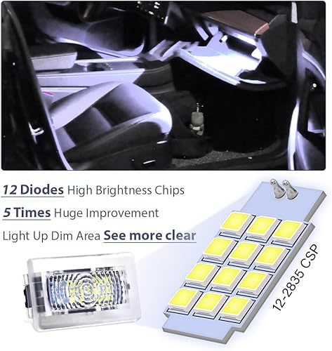 Miniatura 2 de Kit de luces de repuesto para Tesla Modelo 3 X S Y LED personalizados para interiores, lámpara de accesorios ambientales para el hueco de los pies,