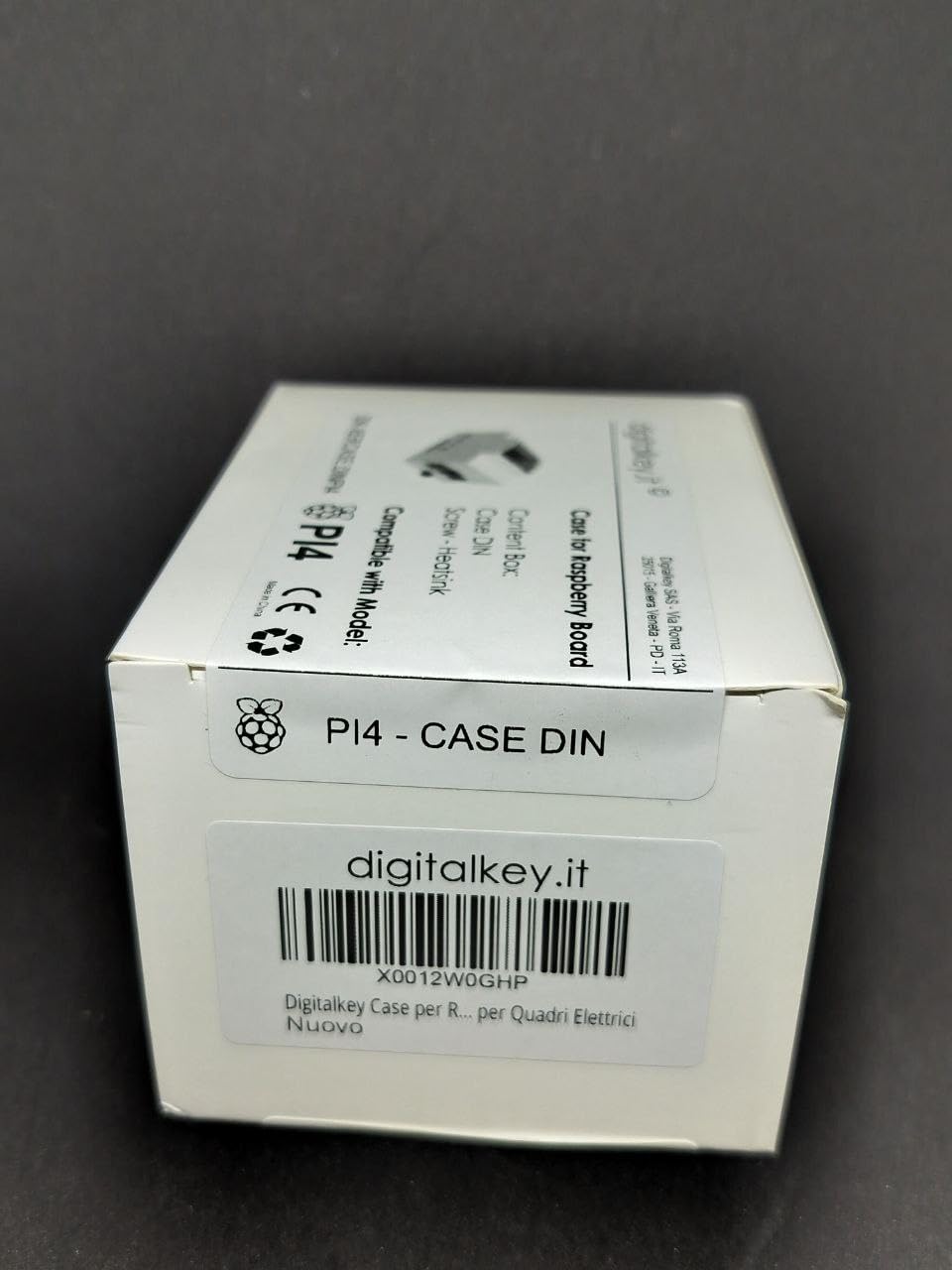 Digitalkey Obudowa do Raspberry PI 4 na szynie DIN - modułowa obudowa do paneli rozdzielczych (3 PCS)