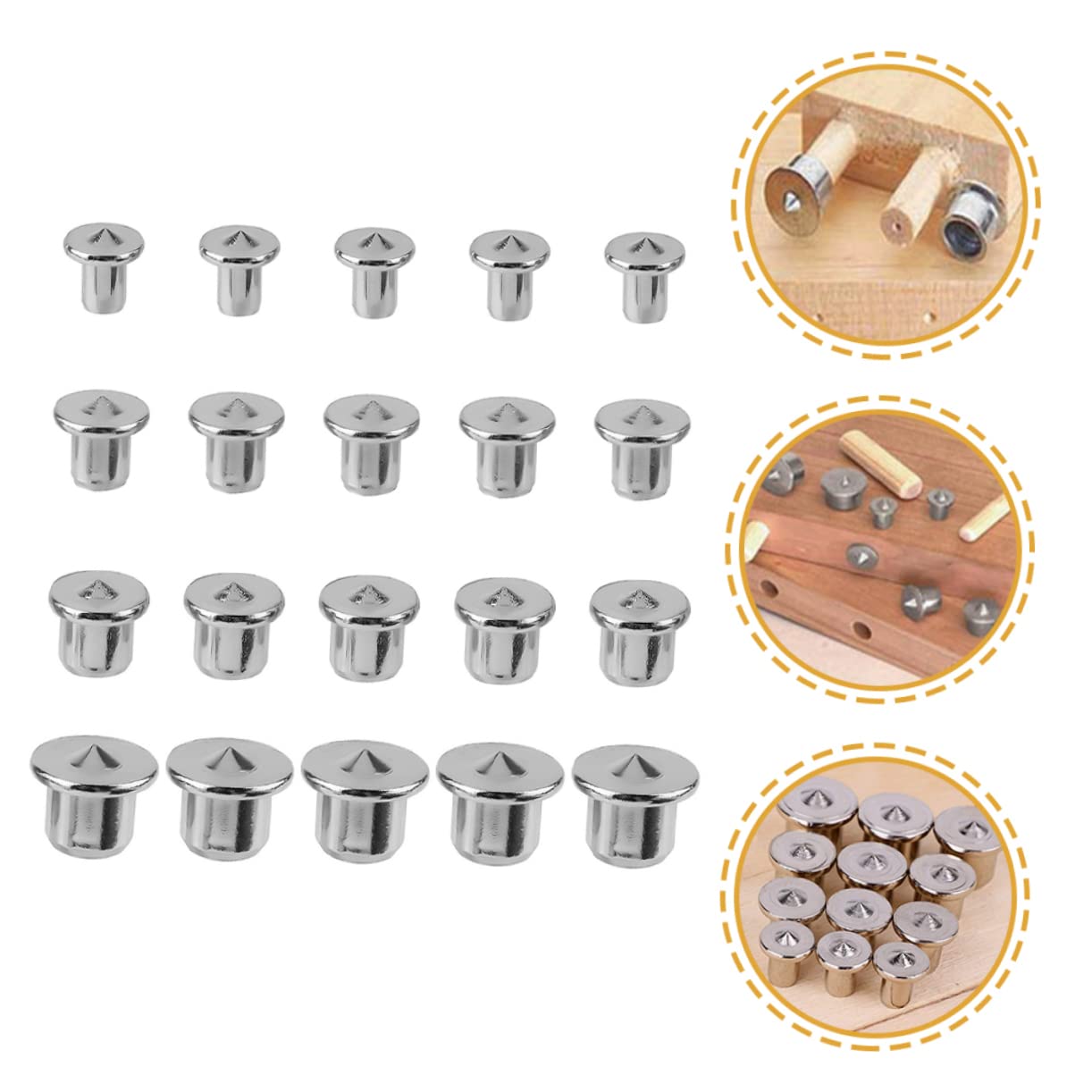 OUNONA 3sätze Dowel Pin Wood Marker Dübel Ausrichtungswerkzeug Für Präzise Bohrlöcher Teilig Für Möbelbau Und Holzverarbeitung