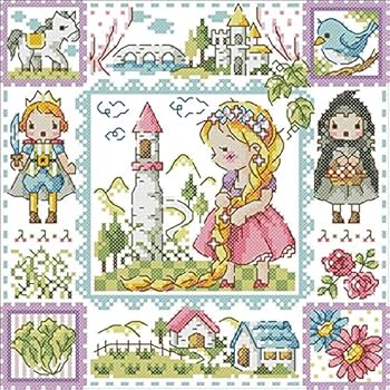 Amazon | 3220 クロスステッチ 刺繍キット世界名作劇場 世界の