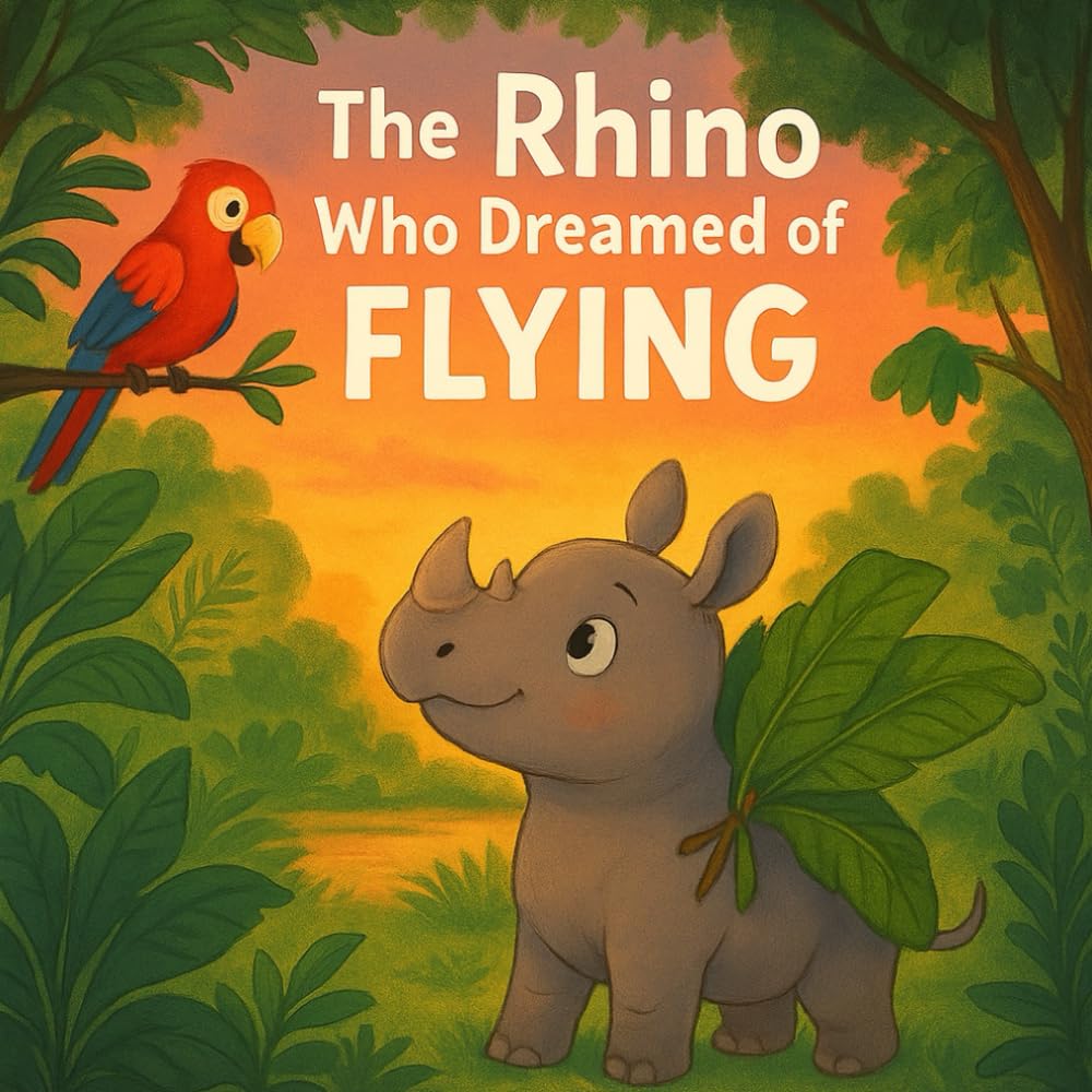 The Rhino Who Dreamed of Flying: An Inspiring Story for Kids Who Dare to Dream