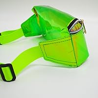 Amazon.com | Goclothod Holographic Clear Fanny Pack Metallic