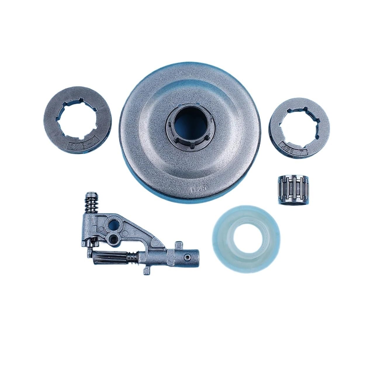 Tambour d'embrayage 357XP 359 pignon jante et roulement pour tronçonneuse