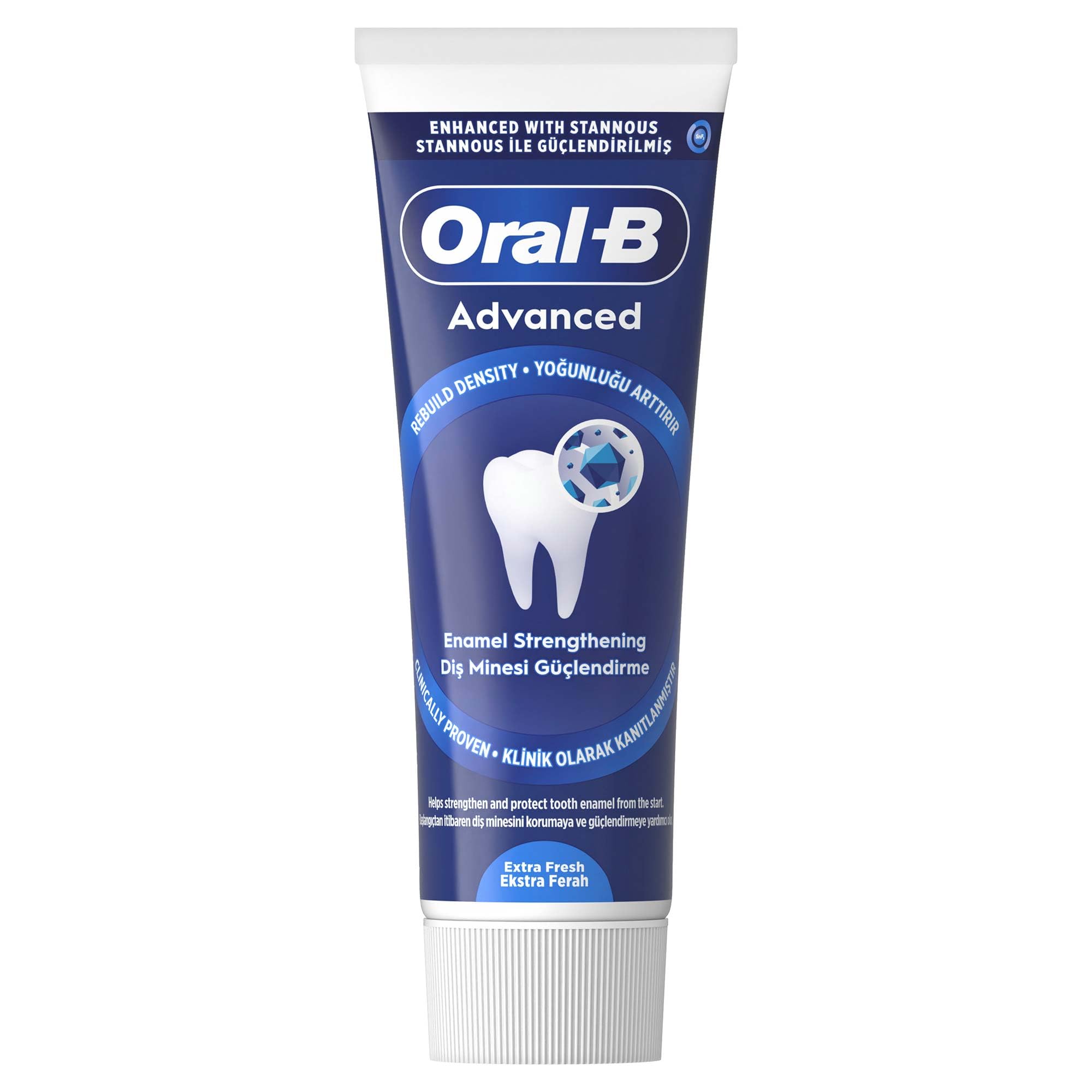 Oral-B Gelişmiş Mine Güçlendirici Temiz Nane Diş Macunu 75ml