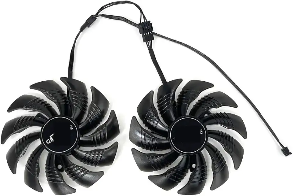 for 88MM T129215SU PLD09210S12HH for Cooling Fan for Gigabyte GTX 1650 1660 Ti for Super RTX 2060 Graphics Video Card Fans(Black A-Fan PLD)