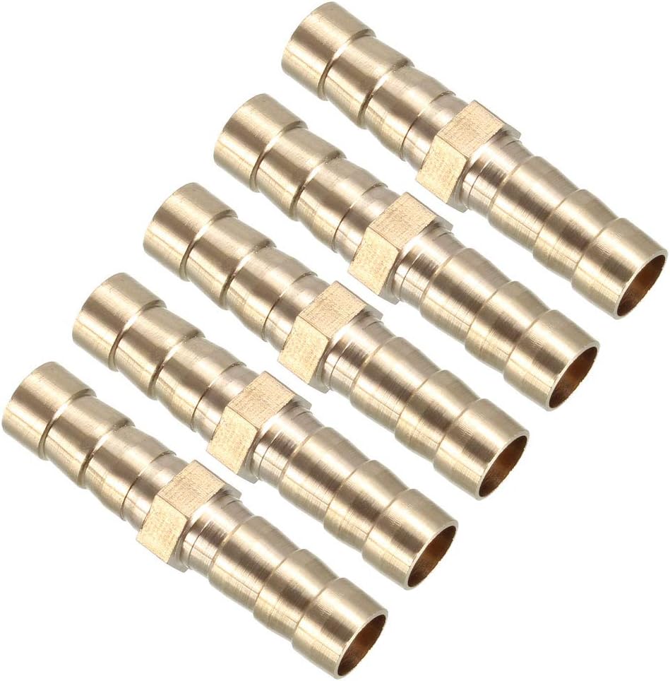 T Joiner Various Piece Fuel Hose Joiner Tee Connector Various Size SOLID BRASS E - Foto 5