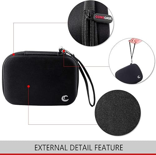 Vista 16 de COMECASE - Caja de almacenamiento para batería dura, con estuche de transporte