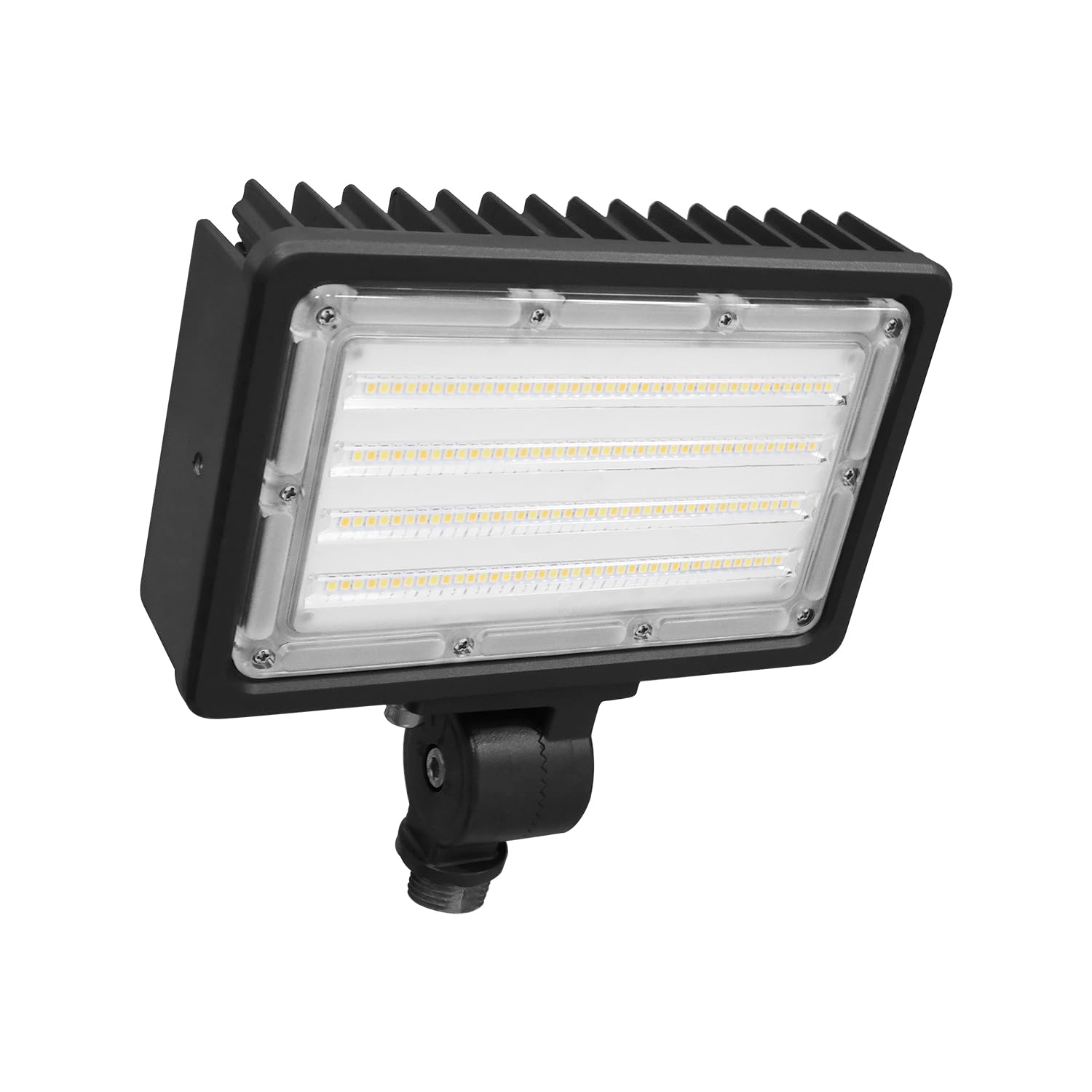 mwSmarton LED Flood Light Outdoor with Adjustable Power, 30w/40w/50w, 3900lm/5200lm/6500lm, IP65 Waterproof,3CCT 3000k/4000k/5000k, LED Flood Light for Garden, Yard, Stadium, UL Listed (1, 50W)