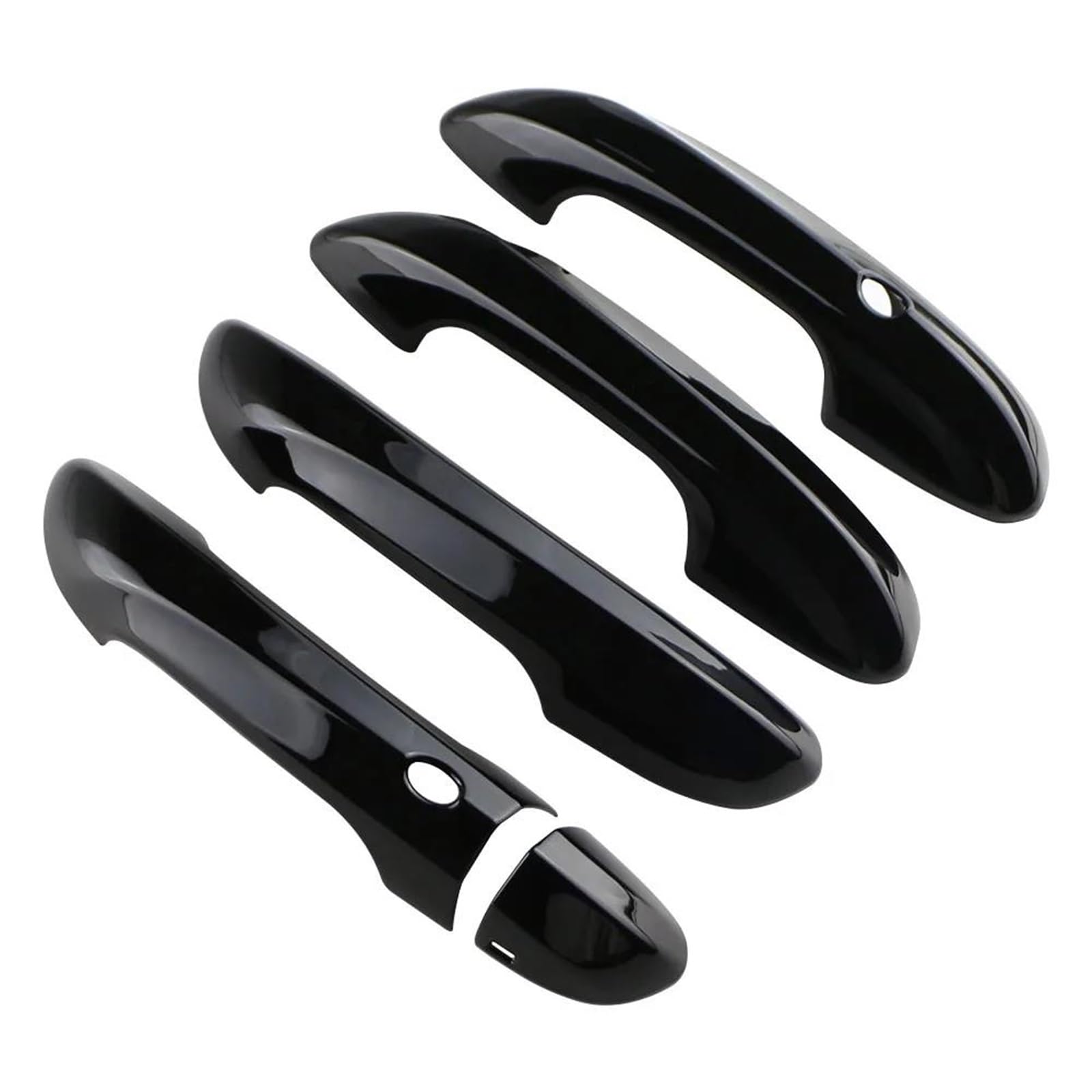 Fkhbzm Style 1 Car Side Door Handle Cover Decoration Sticker For Mg 4 Mg4 Ev 2022 2023 2024 Lhd/Rhd(Style 1)