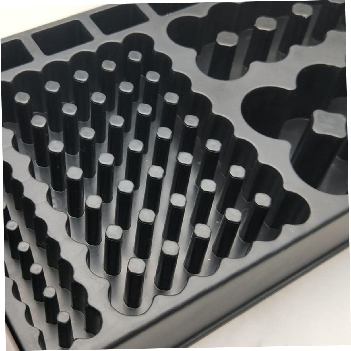Alipis 98pezzi Scatola per Riporre le Batterie in Plastica Resistente Organizer Porta Batterie con Slot per Aa Aaa Bottone Include Tester per Rimovibile