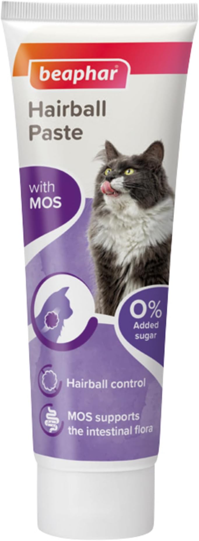 Beaphar Hairball Paste for Cats Promotes Natural Passage of