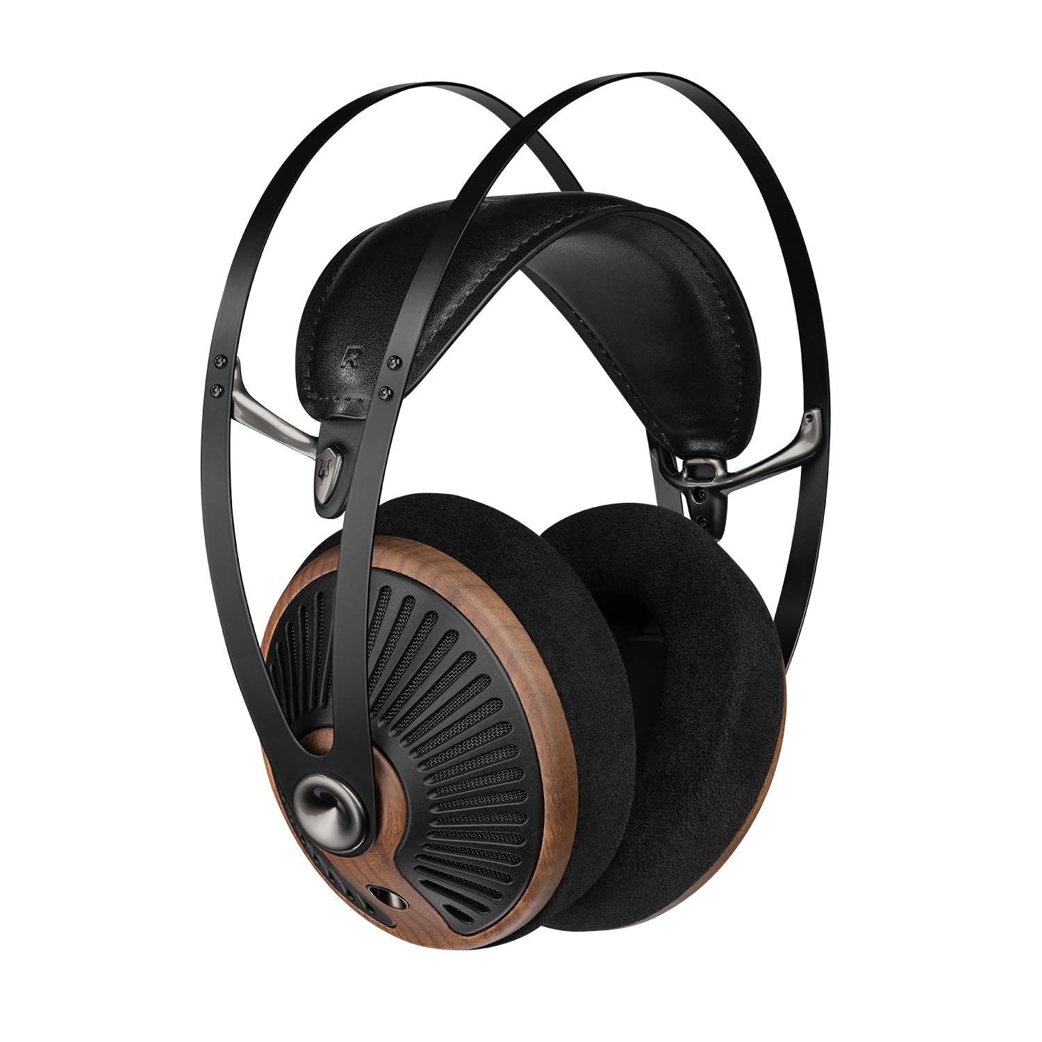MEZE Audio 105 Silva | Wired Over-The-Ear Lightweight Audiophile Open-Back Headphones | 50mm Dynamic Drivers | Low Impedance 42 Ohms | Cables and
