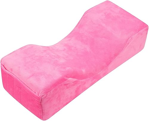 Vista 17 de Extensión de pestañas de terciopelo almohada de pestañas de salón de belleza Almohada de espuma viscoelástica para el cuello para extensiones