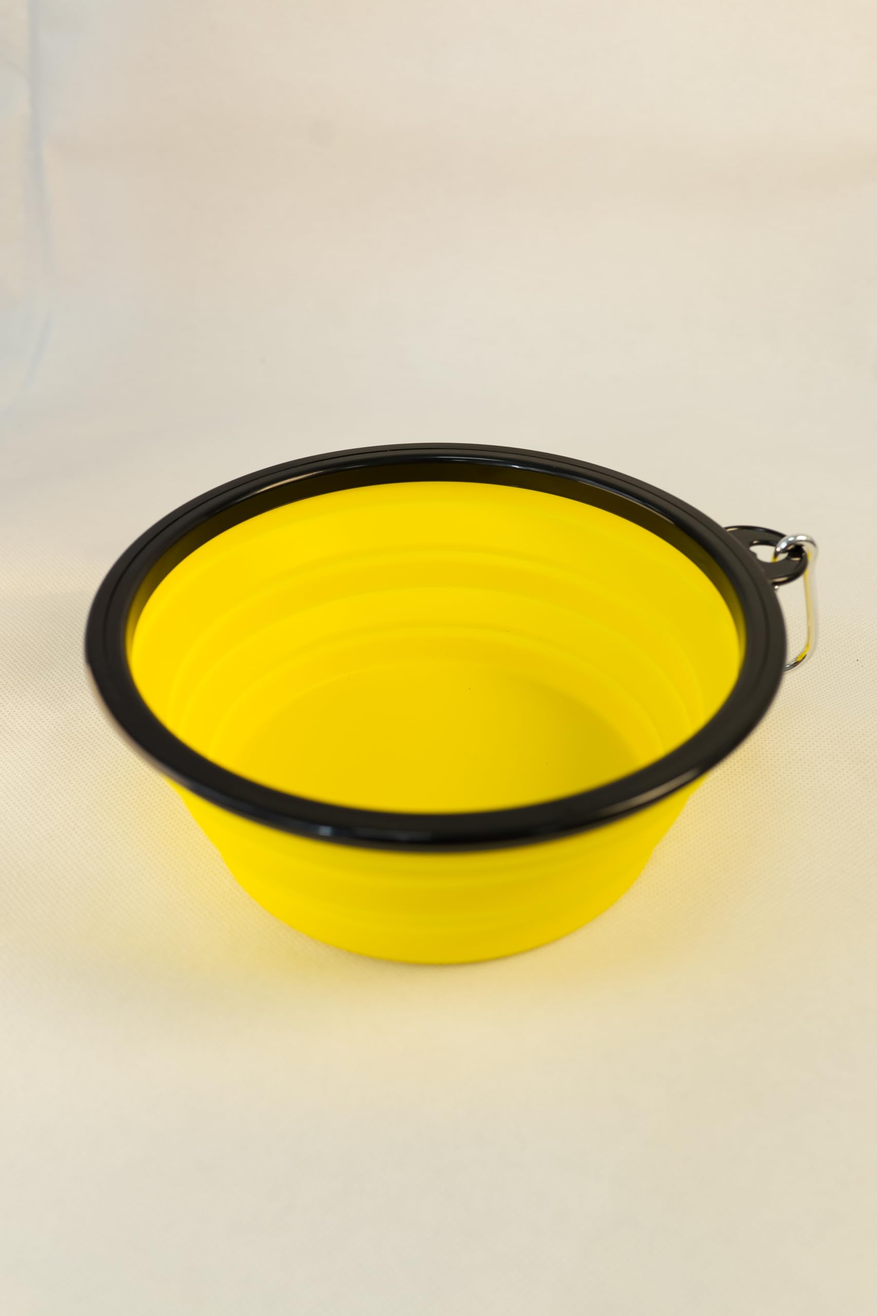 H-JY Large Collapsible Dog Bowl 2 Pack, 34oz Foldable Dog Travel Bowls, Portable Dog Water Food Bowl with Clasp, Pet Cat Feeding Cup Dish for Traveling, Walking, Hiking