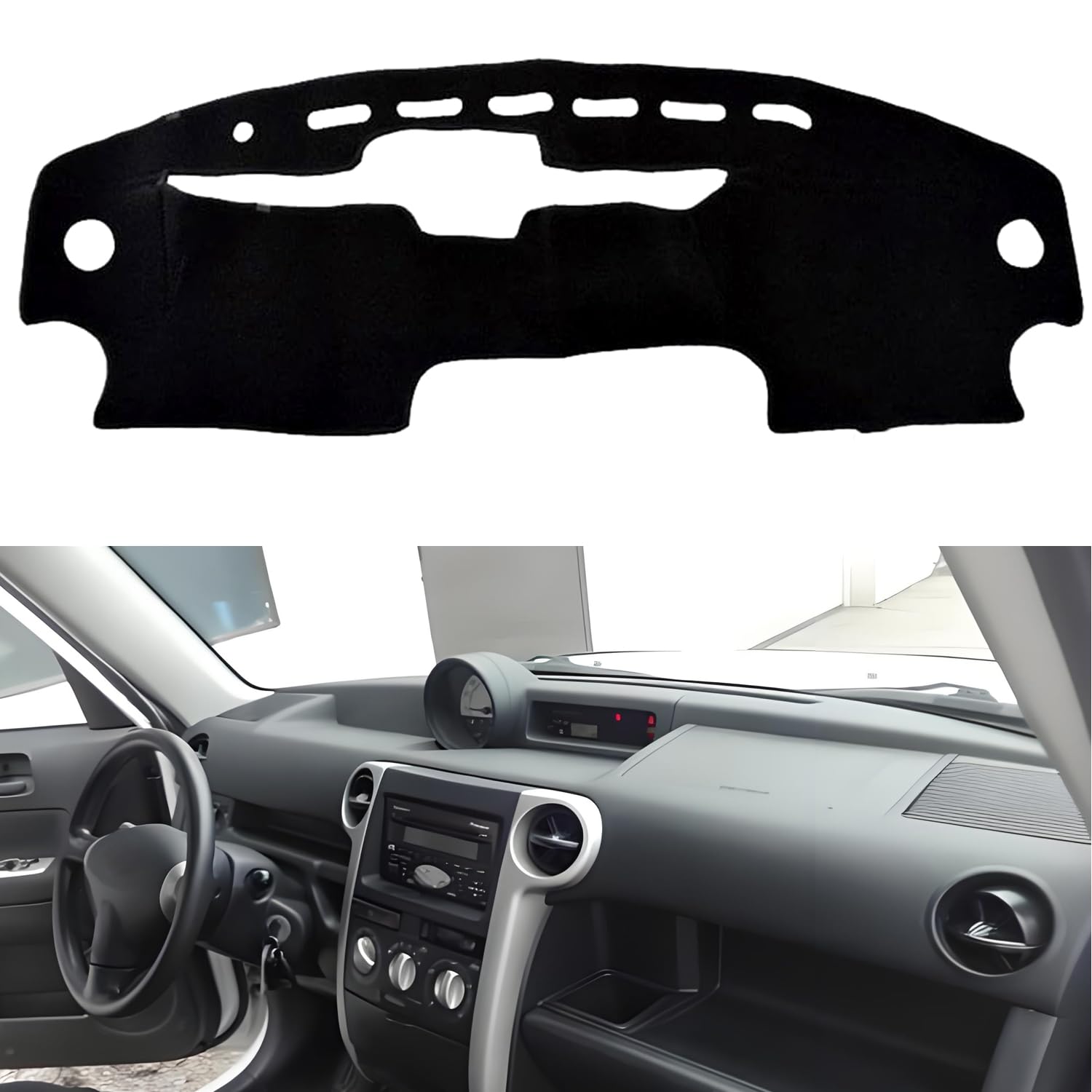 Photo 1 of IIKSDII Dashboard Cover Mat for Scion xB 2004-2006 to-yota bB 2000-2005 Accessories Dash Cover Dash Mat Sunshade Glare UV Rays Protector