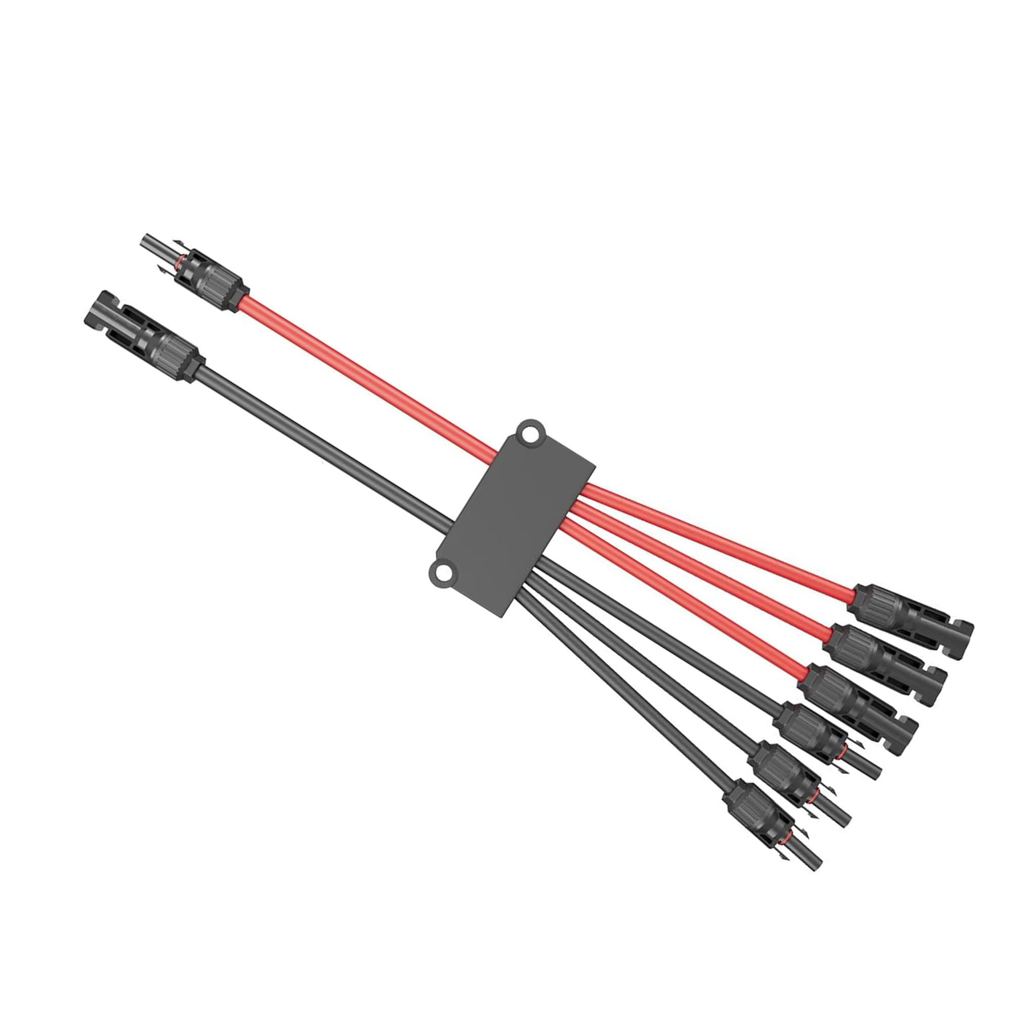 Conectores solares para 3 paneles solares, conectores de cable solar sin herramientas, 2 a 6 Y, rama, 10 AWG, adaptador divisor de cable, kit de herramientas fotovoltaicas, impermeable (MFFF