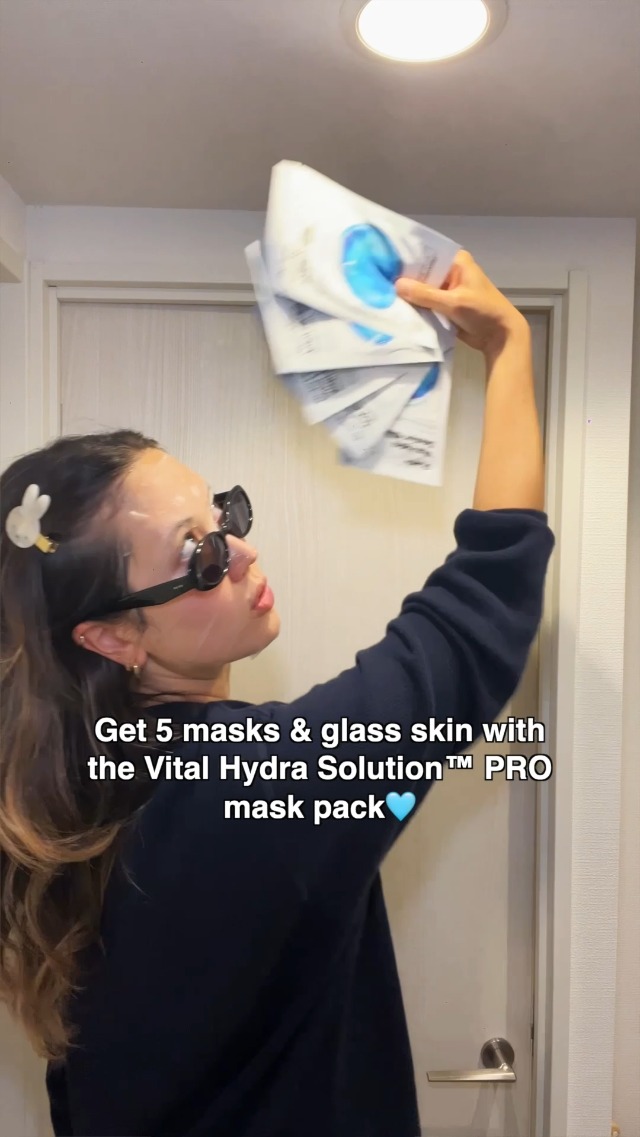 Image of Dr.Jart+ Dermask Vital Hydra Solution Glow Korean Face Mask with Hyaluronic Acid for Glass Skin | Sheet Mask | Korean Skin Care