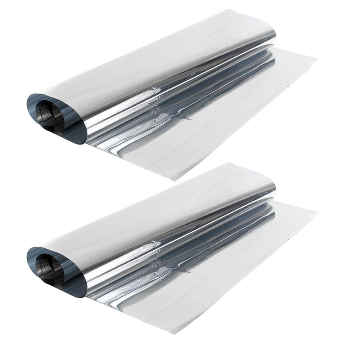 Isolant de maison Amosfun anti chaleur pour fenêtres de salle de bain film solaire x2