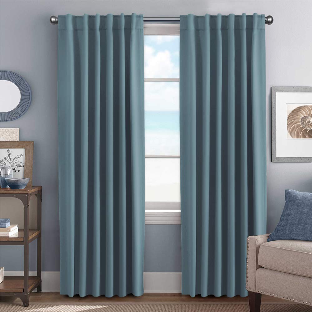 Steel Blue Curtains Curtains & Drapes