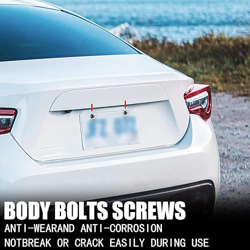 Miniatura 3 de 35 tornillos de carrocería de automóvil, protector contra salpicaduras para motor, clip de parachoques con tuercas en U, remache de sujeción de