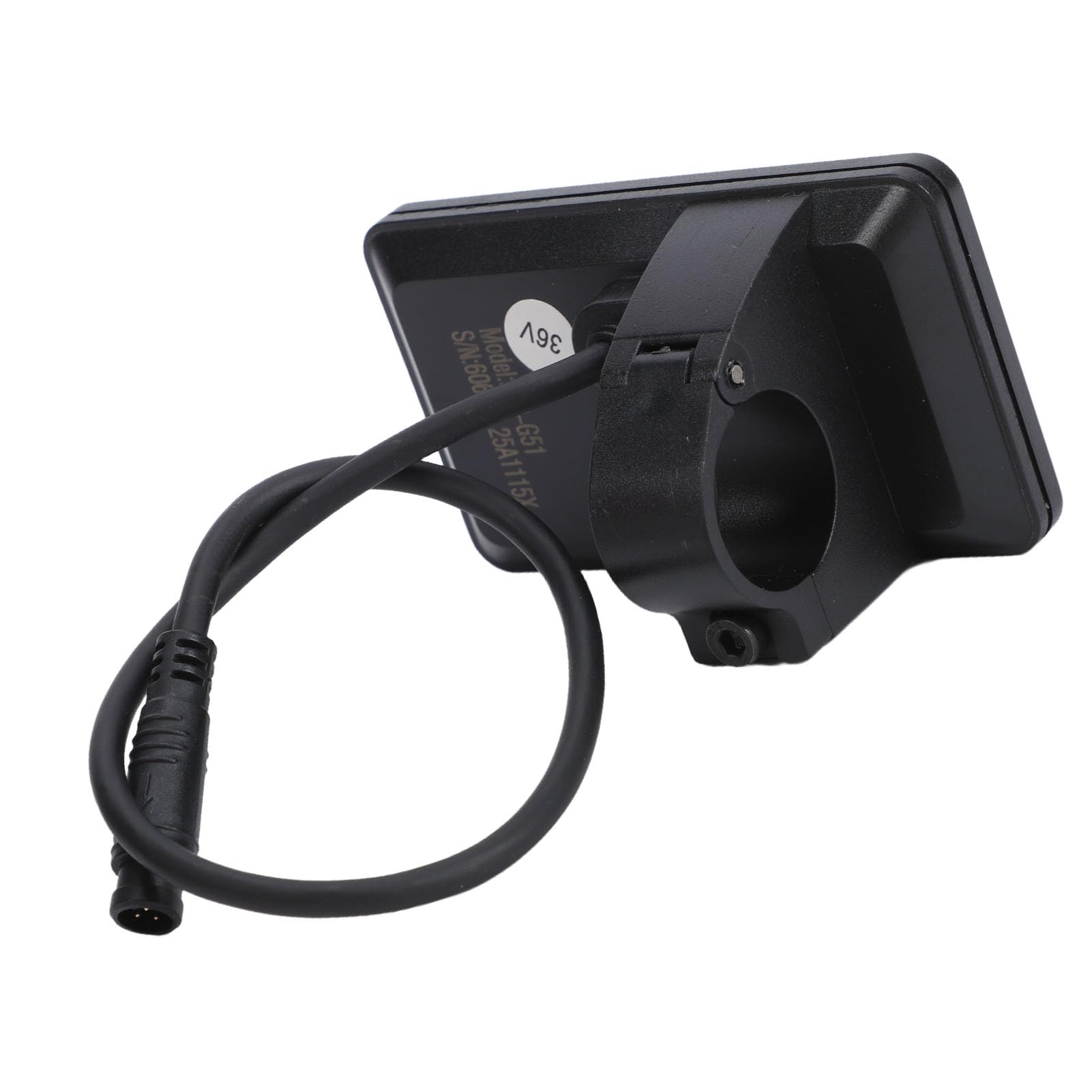 AMONIDA Pannello Display LCD per Bici Elettrica con Connettore Resistente All'acqua G51 Display del Livello della Batteria della velocità per Materiale ABS da Ciclismo