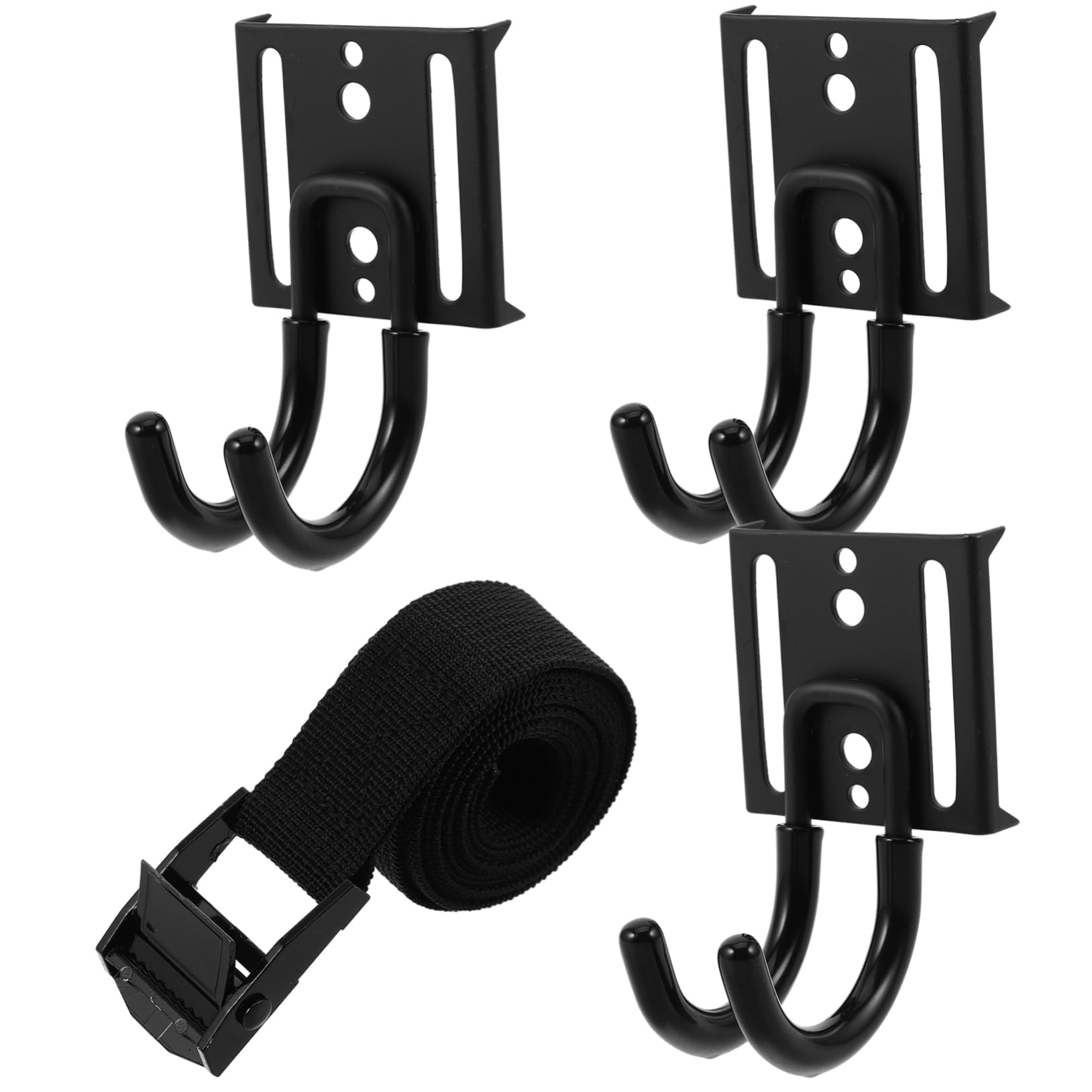 VANZACK Hunting Tree Strap Kit 3 Heavy Duty Metal Hooks Outdoor Tree Stand Accessories for Hunting Gear