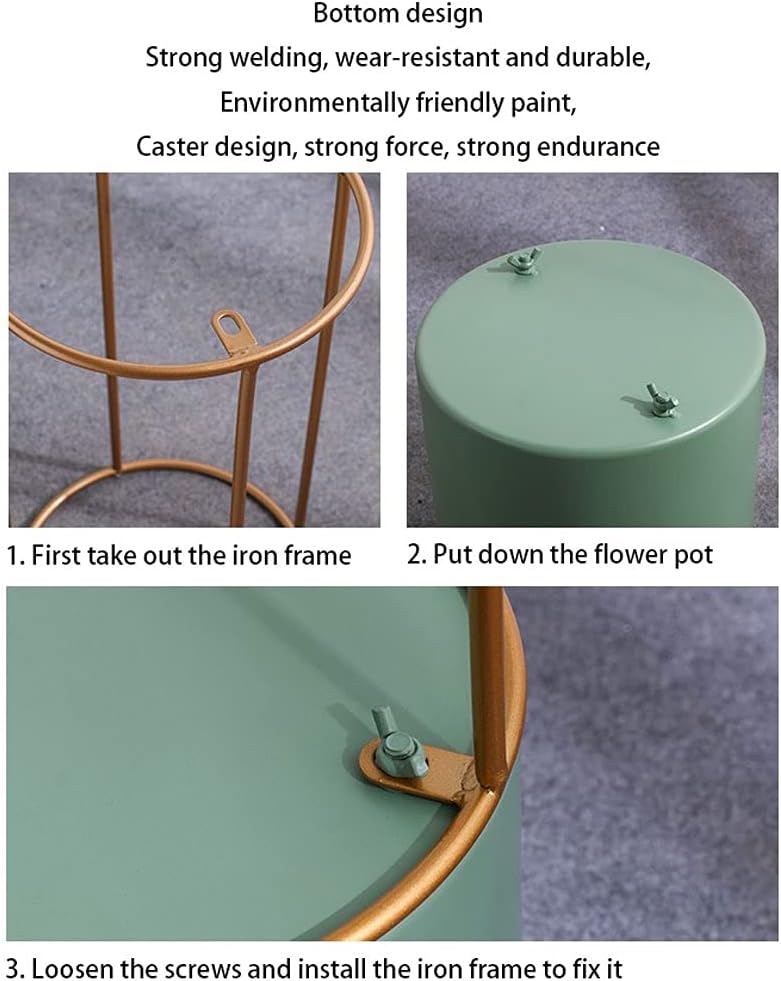 Mid-Century Plant Pot Flower Pots and Plant Shelves Modern Modern Metal Flower Pot Racks Plant Container Supplier Racks Modern Living Room Matching Patio Porch Garden Rawn Container Box Flower