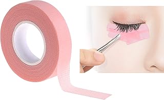 Eyelash Tape, Breathable Lash Tape Eye Tape Pink Eye Make up Tape Eyeshadow Tape Micropore Tape Eye Tape Adhesive Lash Extension Tape Medical Tape for False Eyelash Extension