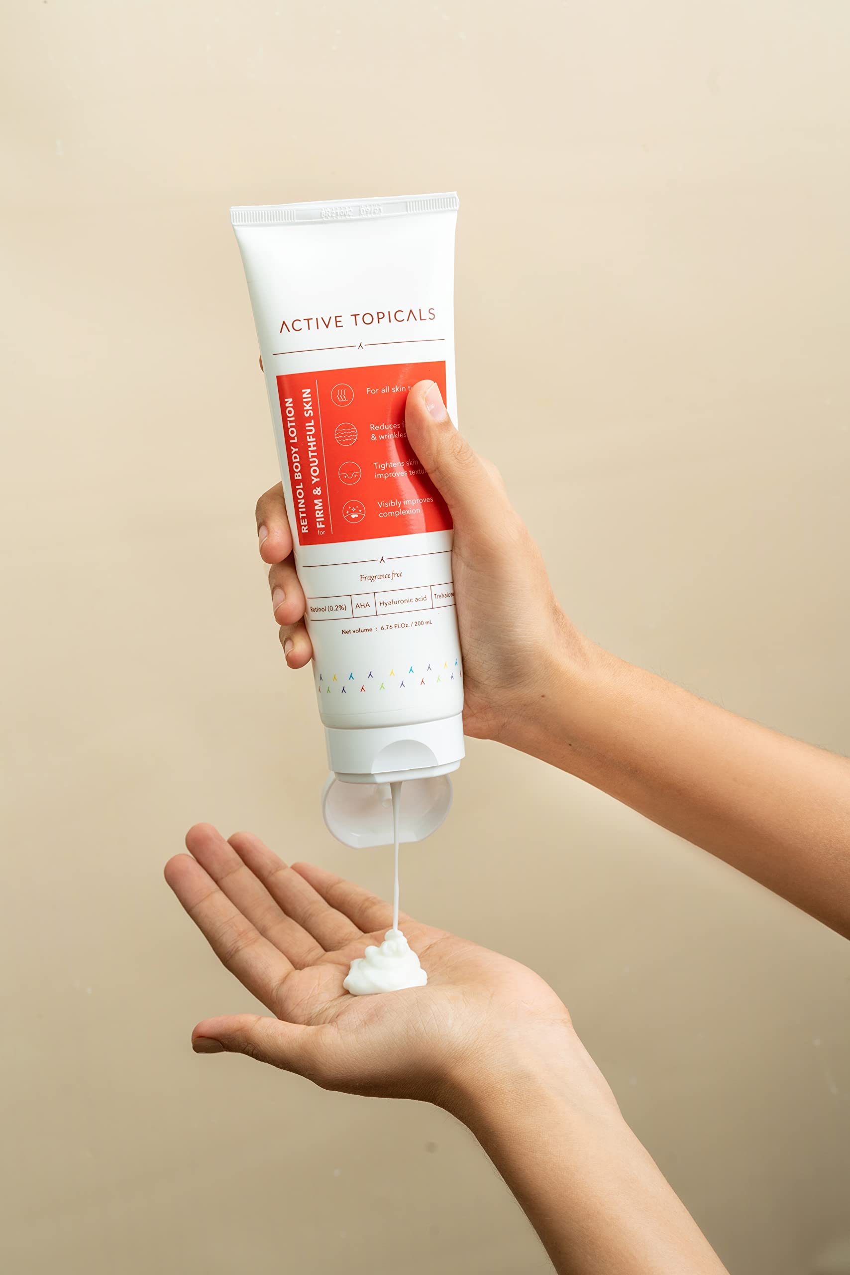 Buy Active Topicals Retinol (0.2) Body Lotion for Firm skin Anti