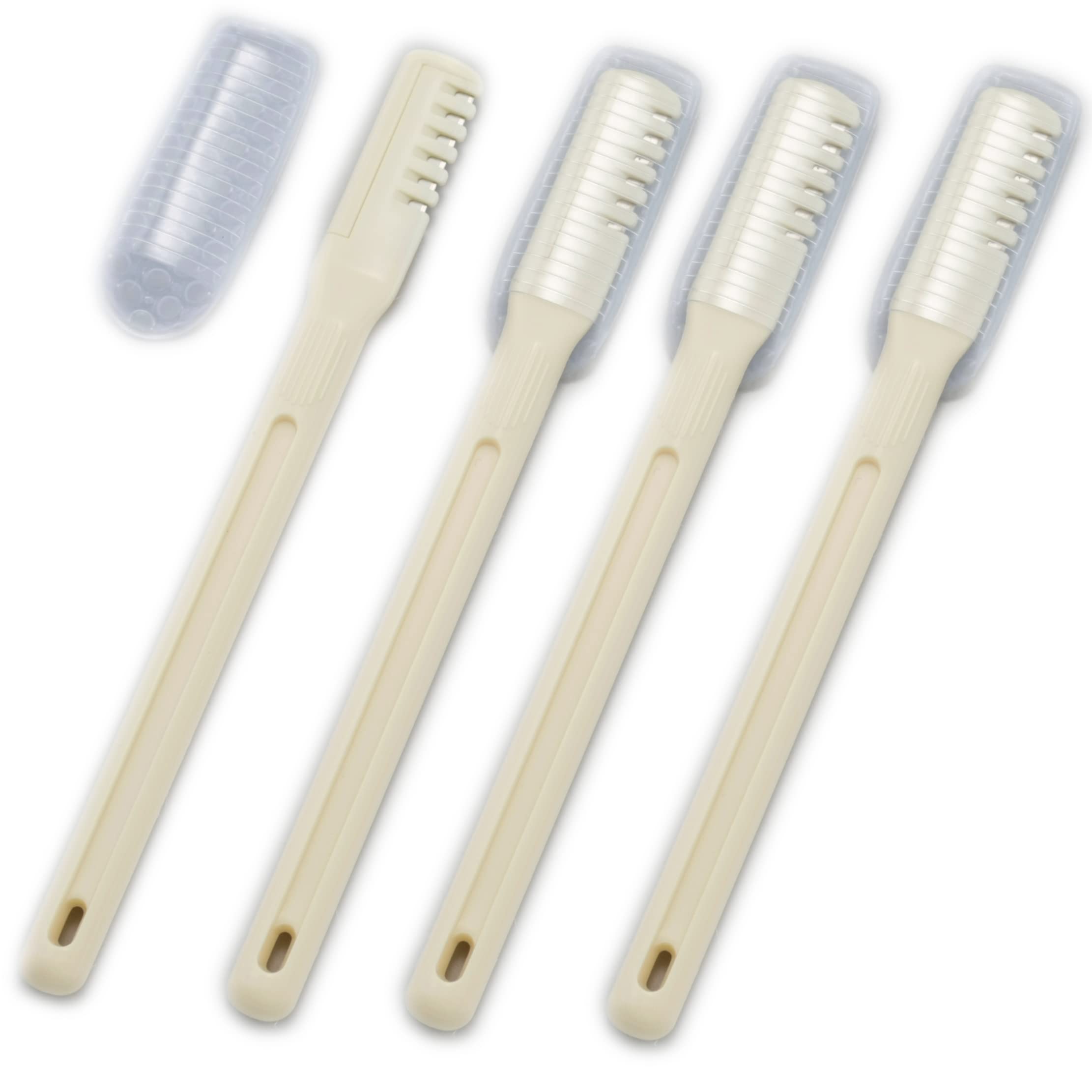 富士和産業(Fujiwa Sangyo) 鼻毛カッター 簡単 安全 回すだけ レディース メンズ 水洗い 日本製 携帯 便利 手動 はな毛かみそり 4本セット