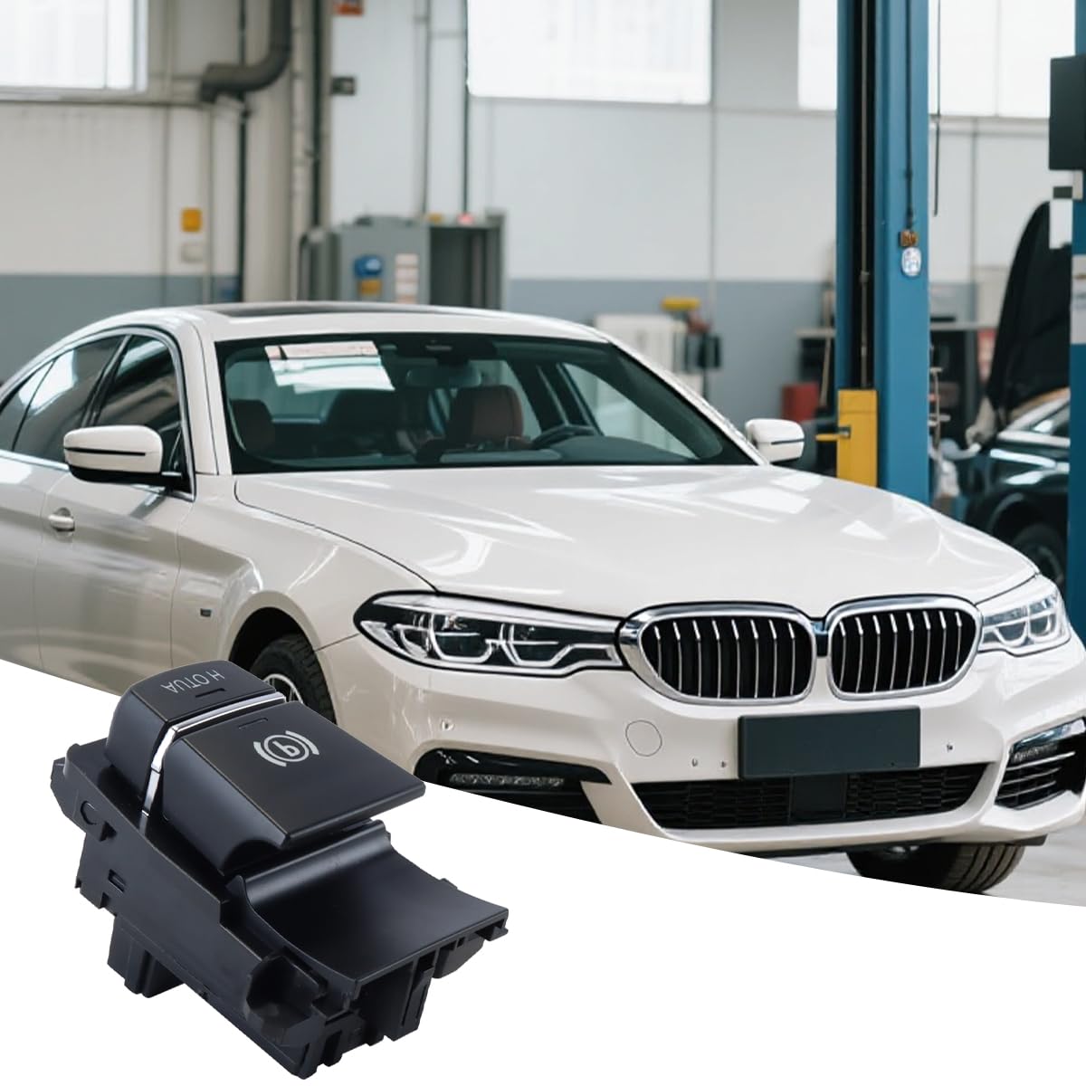 Botón de freno de mano para BMW X3 X4 Serie 5 7 interruptor de actuador con tacto original
