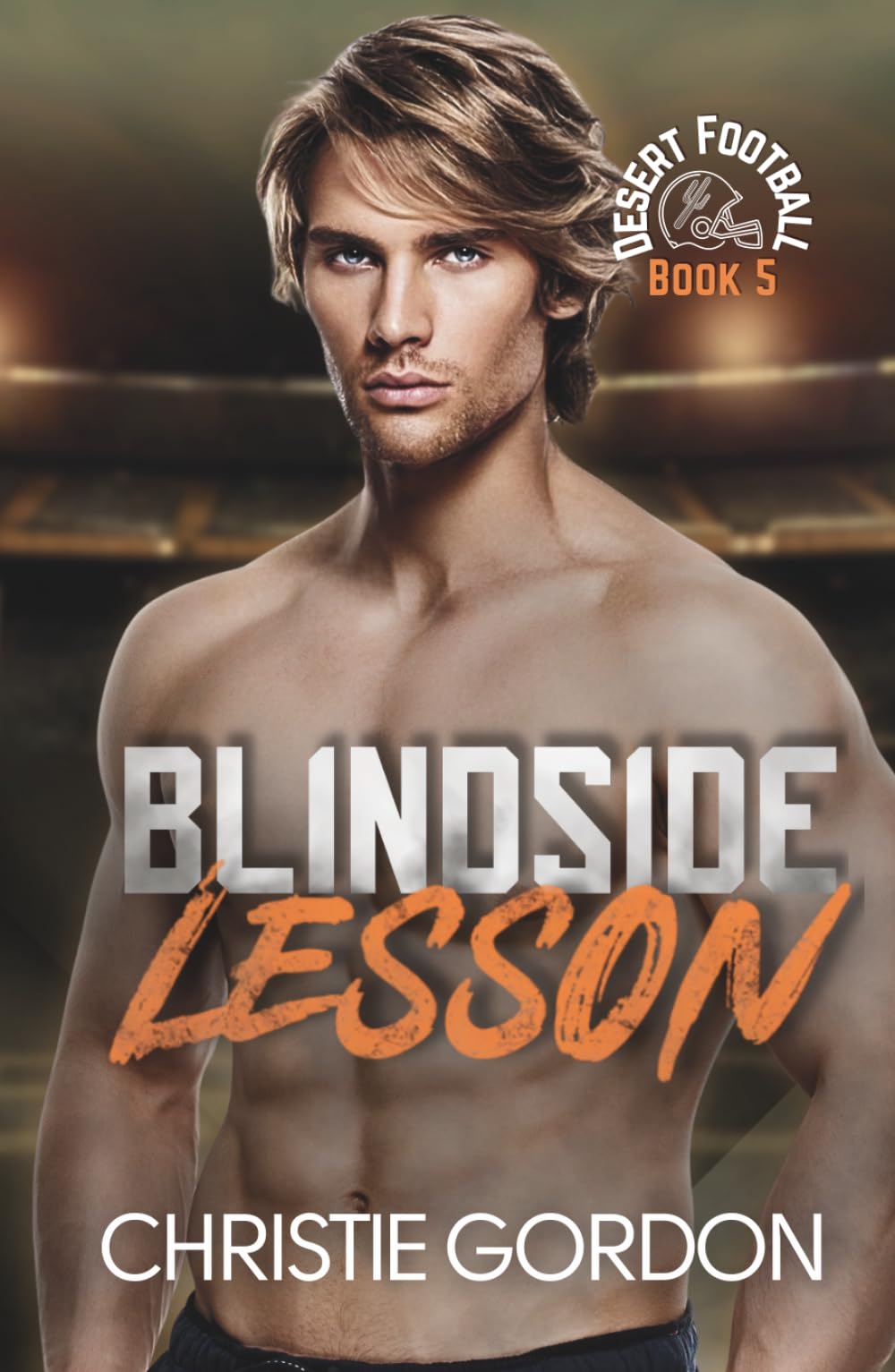Blindside Lesson: A Nerd/Jock Football MM Romance (Desert Football)