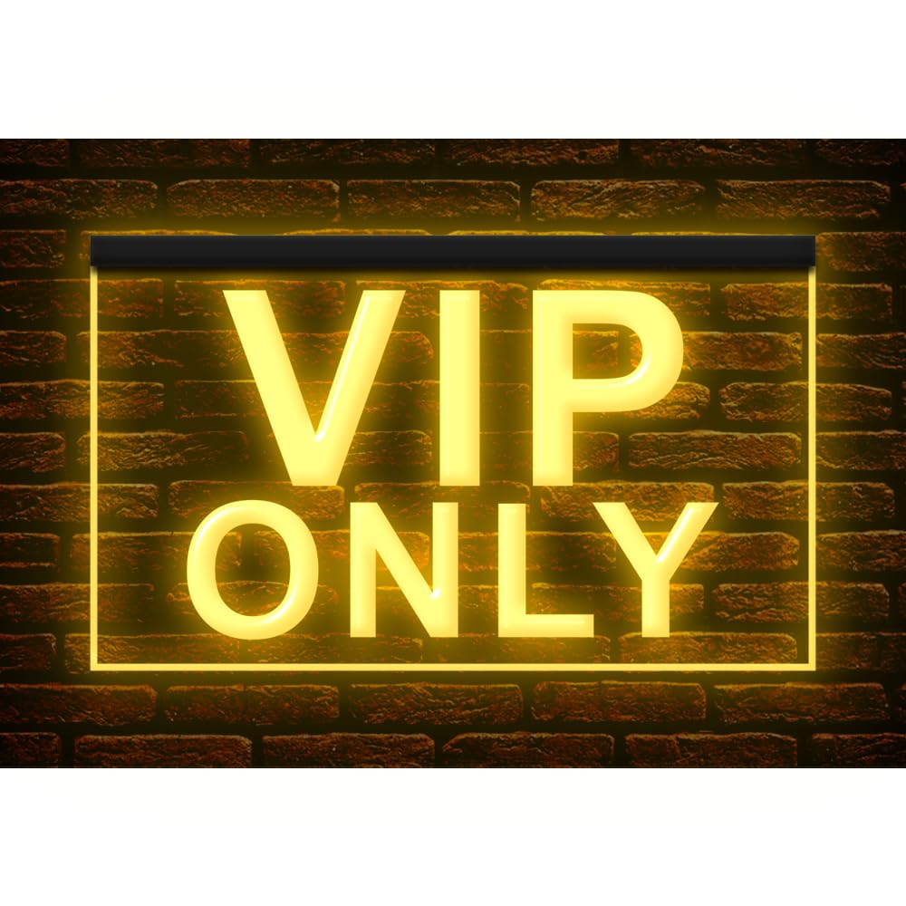 170239 VIP only Membership Club Bar Pub Shop Home Decor Display