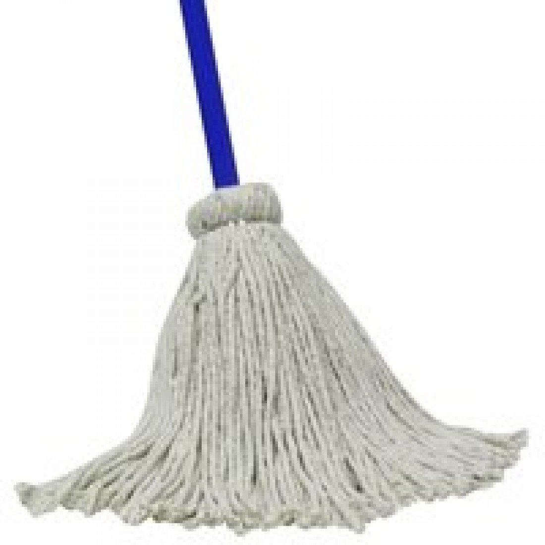 Quickie Cleaning Cotton Deck Mop, with 48 Inch Long Handle and Hanger Feature, for Home/House/Kitchen/Tile/Wooden Floors