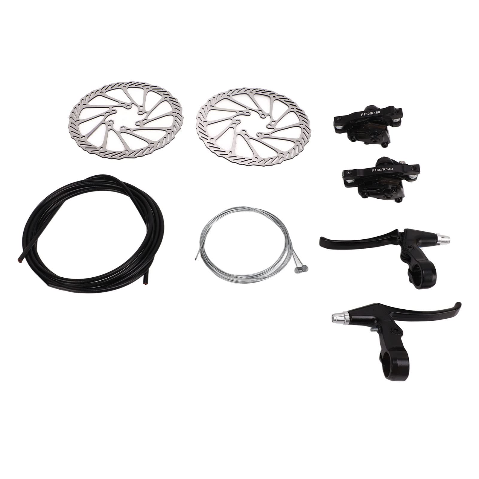 Kit de frein à disque de vélo mécanique avec étrier avant arrière VTT et route en aluminium
