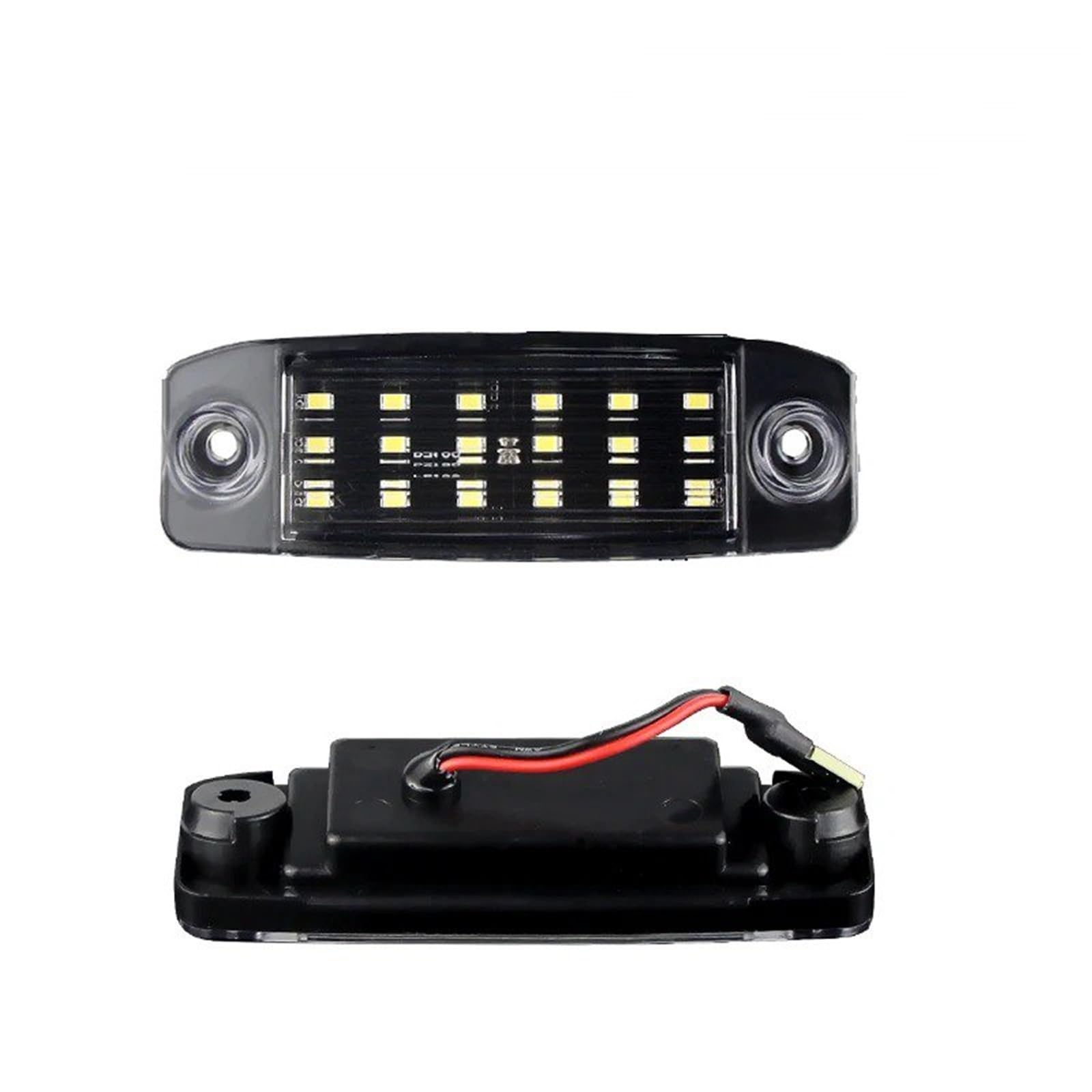 Luces de matrícula Kia Sportage soluciona bombillas fundidas kit 2 unidades 12v 7