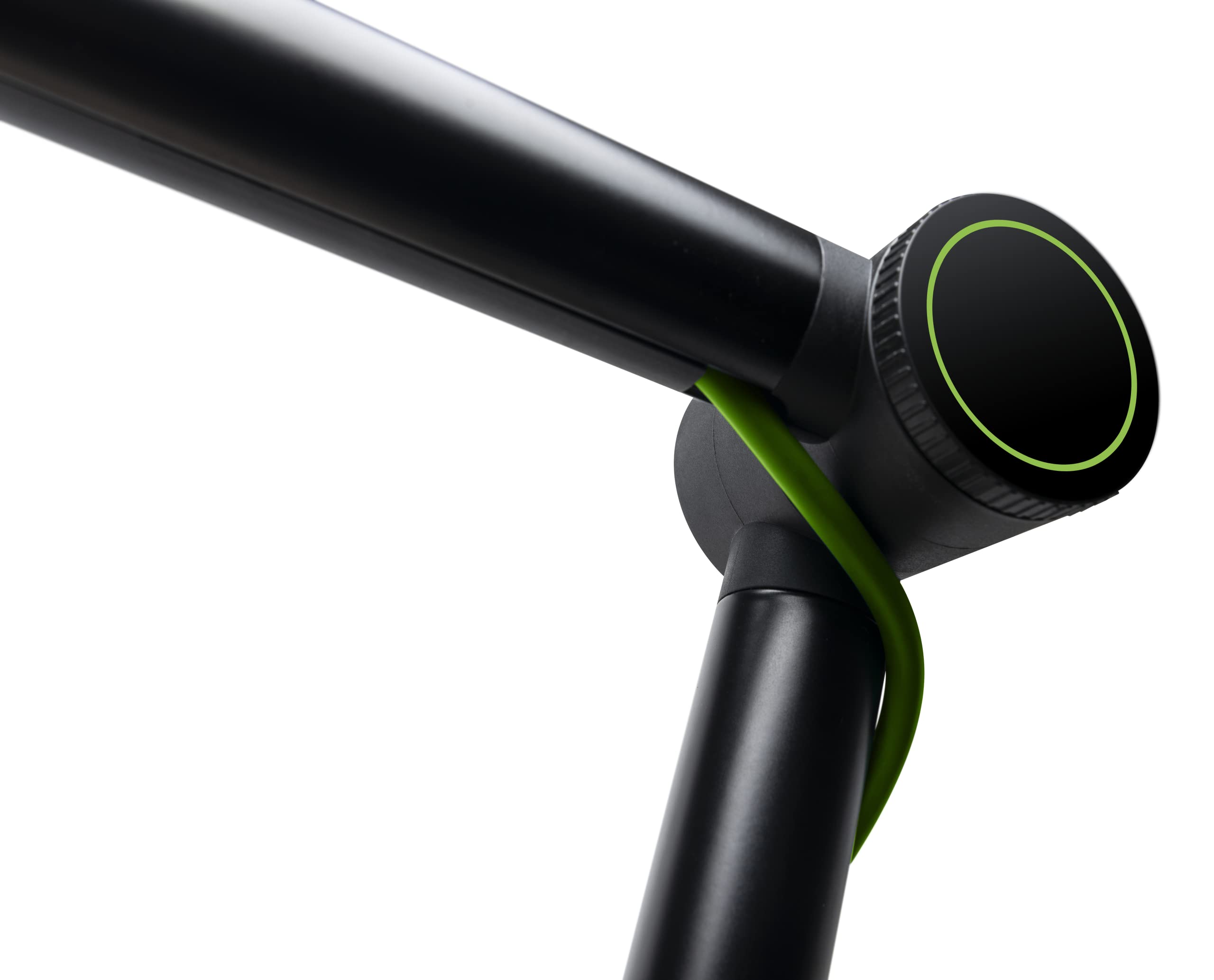Mackie DB-200 braccio per microfono professionale con supporto da tavolo e ritagli integrati per la gestione dei cavi