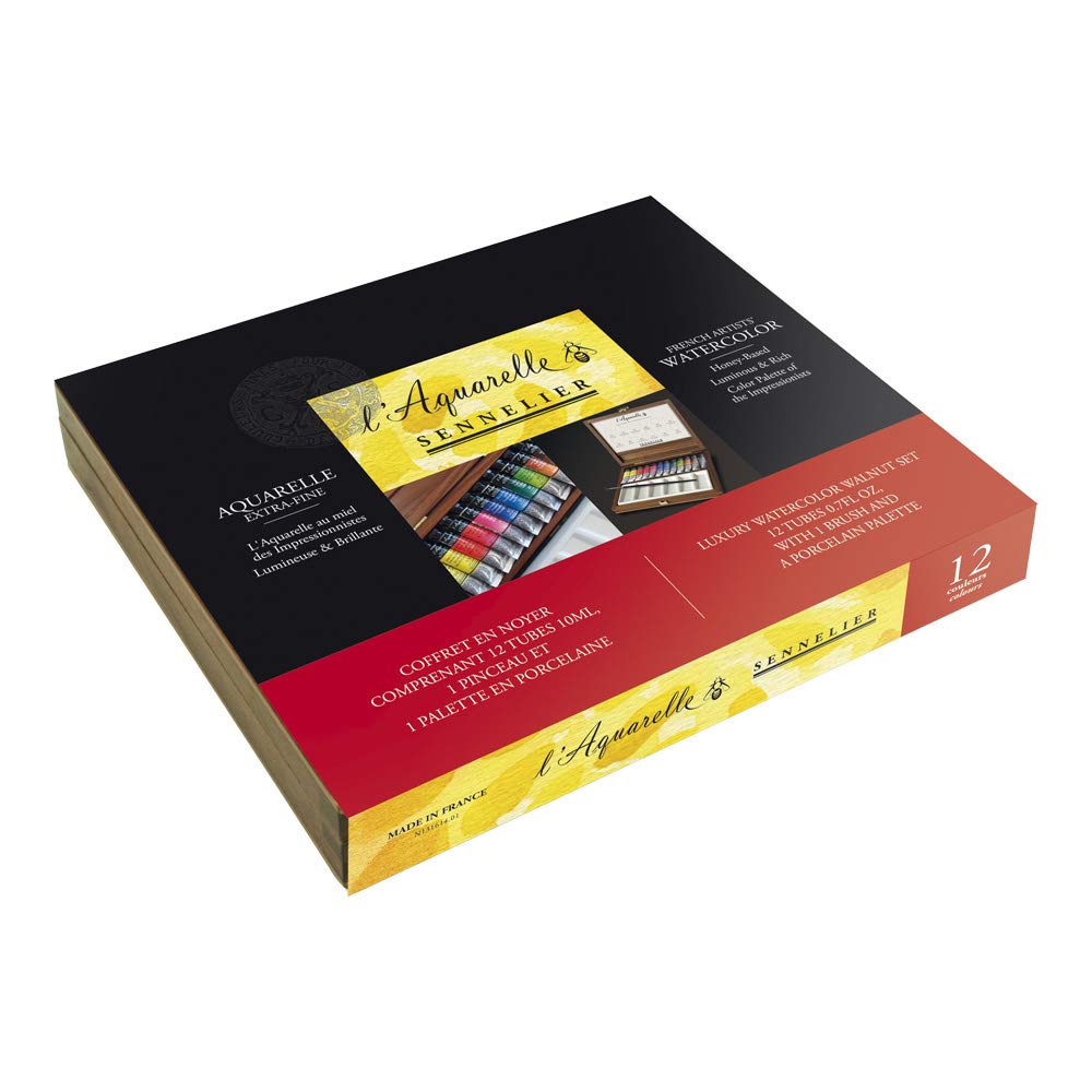 SENNELIER COFFRET NOYER 12 TUBES 10ML