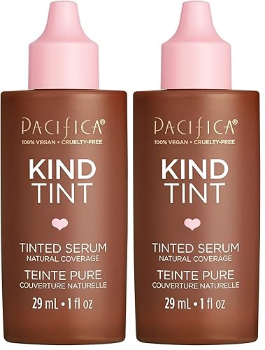 Pacifica Beauty | Kind Tint Suero teñido | Ingredientes para el cuidado de la piel – Colágeno vegano, ácido hialurónico, vitamina C, niacinamida,