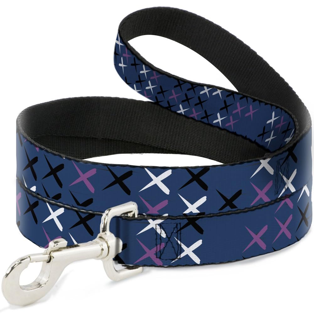 Laisse pour chien turquoise et fuchsia idéale pour les balades en ville
