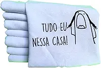Pano de Prato Memes Kit 10 unidades Pano de Copa Cozinha Guardanapo Louça