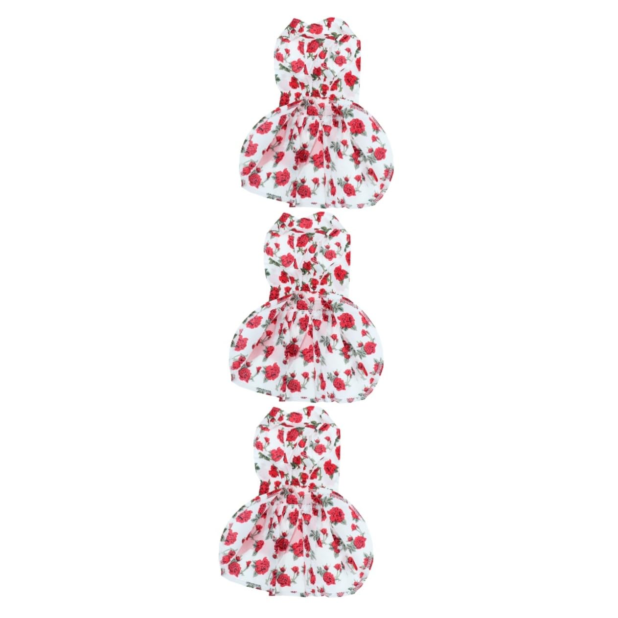 Vêtements sans manches pour chien et jupes de chiot élégantes (lot de 3)