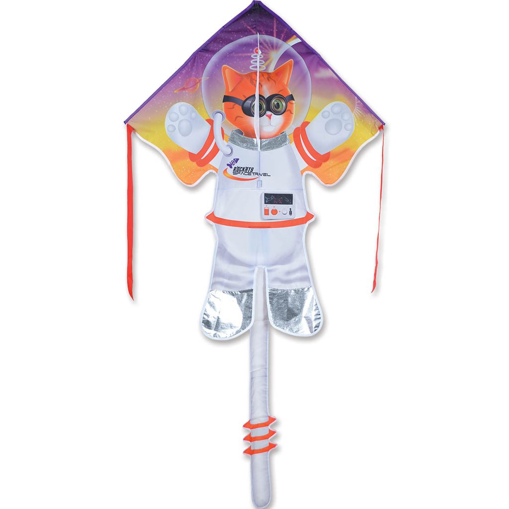 Premier Kites Large Easy Flyer Kite - Catstronaut