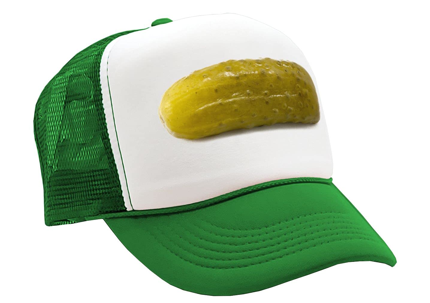 The GoozlerPickle - Dill Concession Funny fair Carnival - Vintage Retro Style Trucker Cap Hat