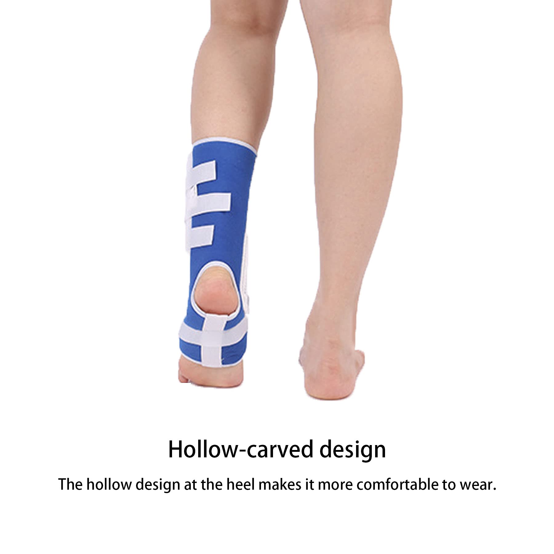 Ortesis de pie para caída de pie, ortesis para aliviar el dolor, alivio del dolor en las articulaciones, alivio del dolor de Aquiles, transpirable, ajustable, talla S