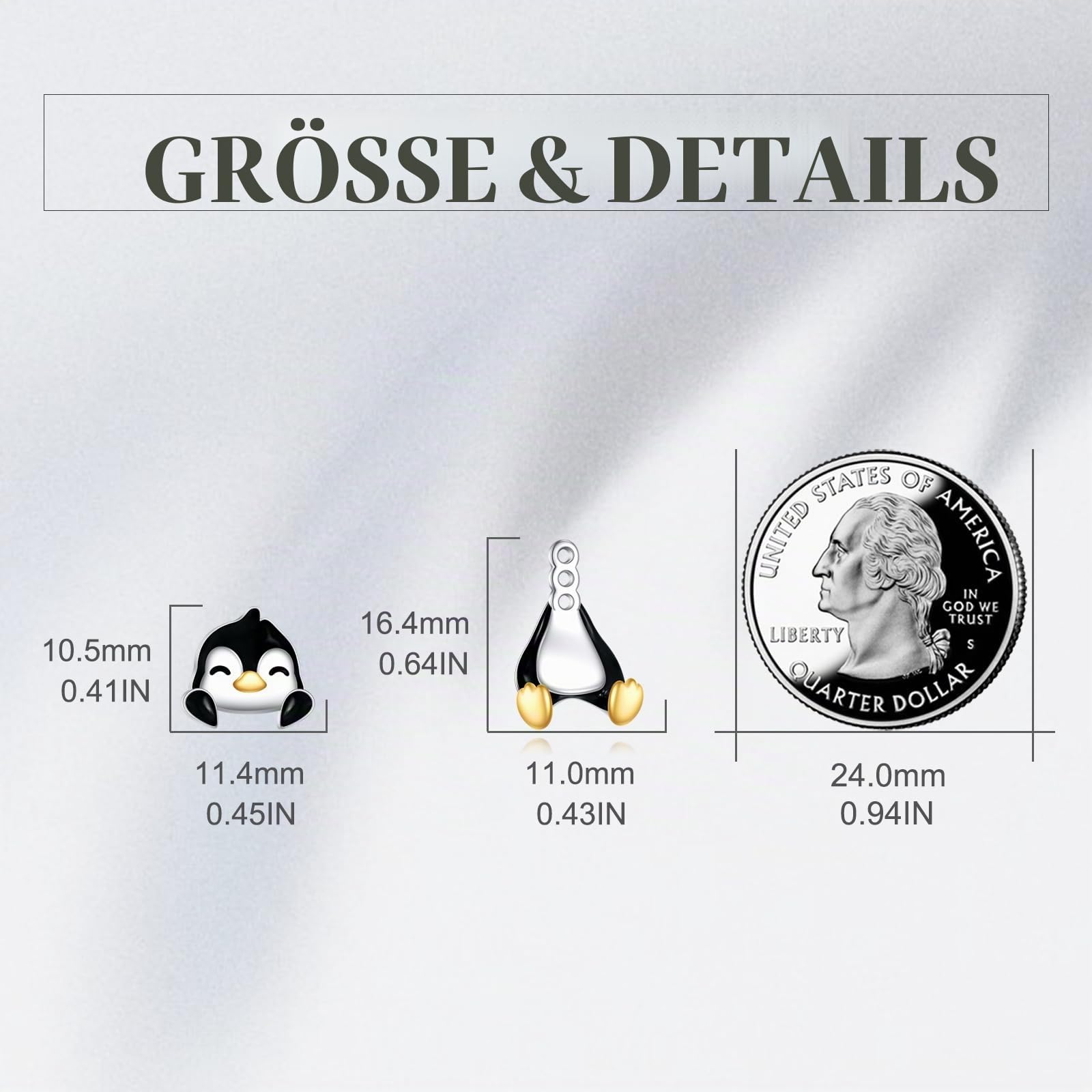 Katze/koala/Der Panda./Pinguine/Axolot Ohrringe für Frauen 925 Sterling Silber Katze Ohrstecker Schmuck Geschenke