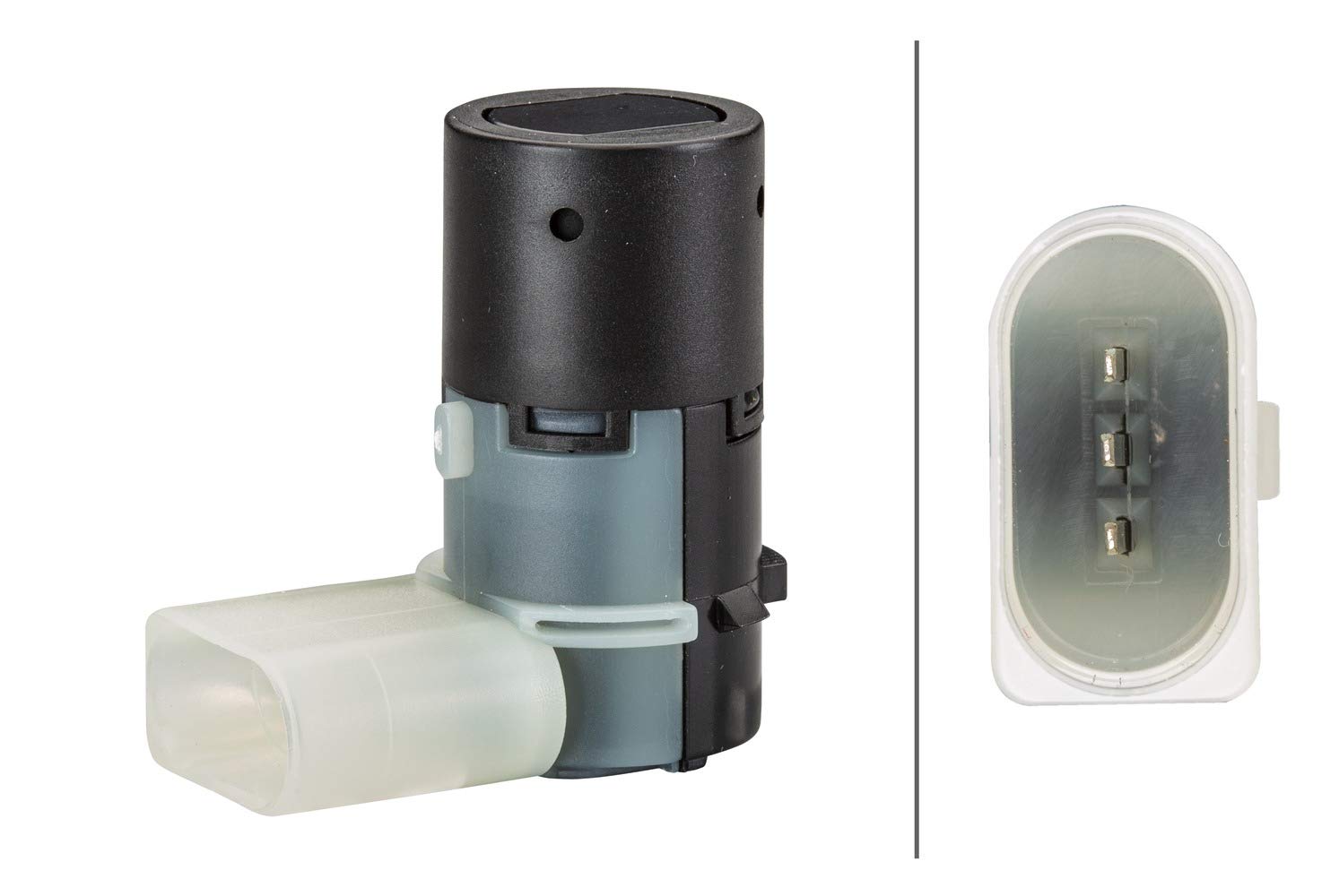 HELLA 6PX 358 141-061 Sensor, park distance control - Recht - 3-polig - Gestekt - Lakken mogelijk HELLA 6PX 358 141-061 Sensor, park distance control - Recht - 3-polig - Gestekt - Lakken mogelijk
