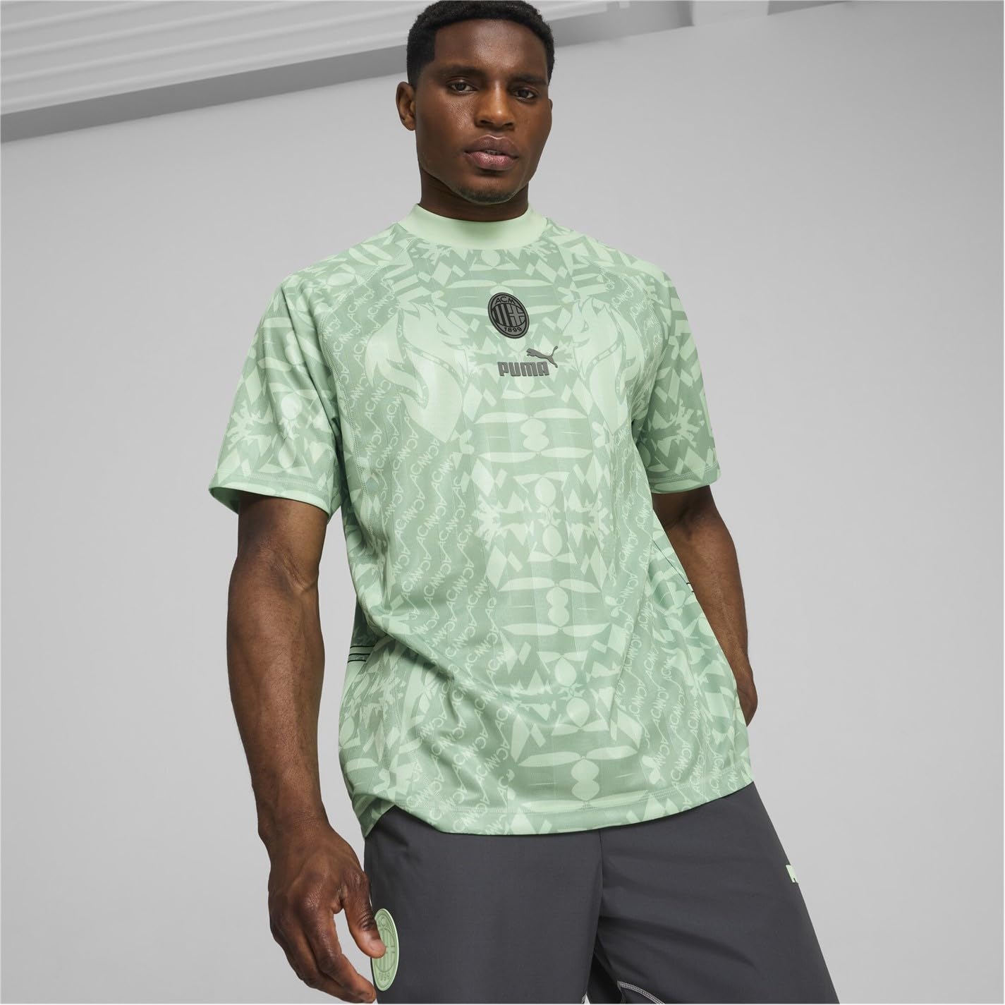 PUMA Camiseta para hombre del AC Milan Statement 2024 2025 para adultos
